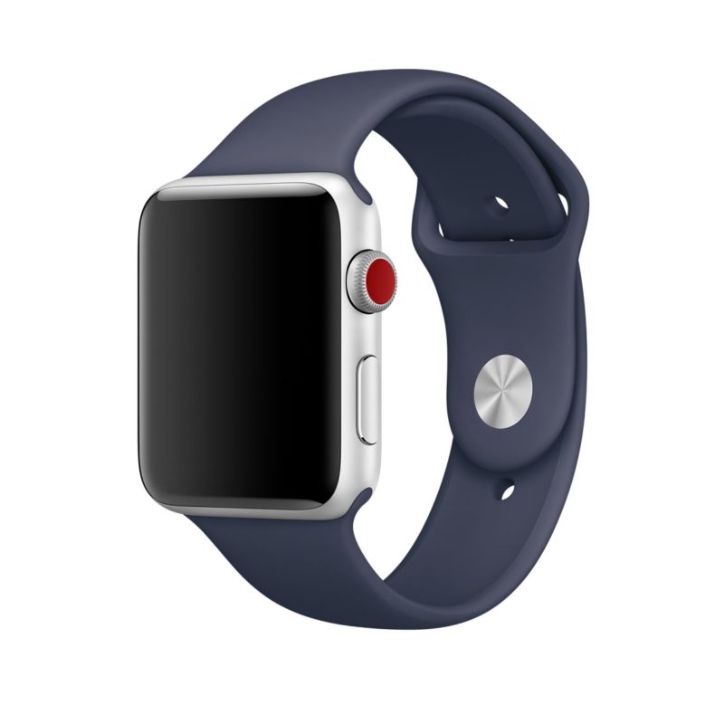 apple watch midnight blue sport loop