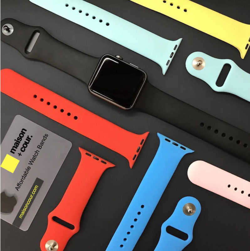 apple watch band set maison cour